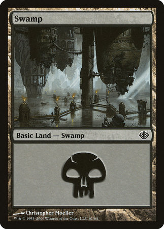 Swamp (61) [Duel Decks: Garruk vs. Liliana] | Good Games Cannington
