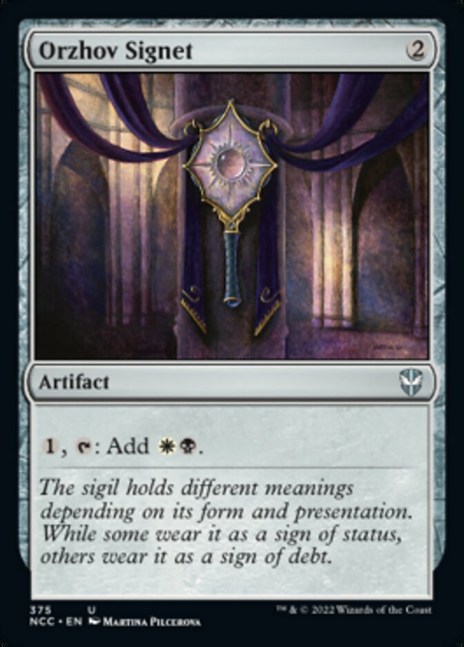 Orzhov Signet [Streets of New Capenna Commander] | Good Games Cannington