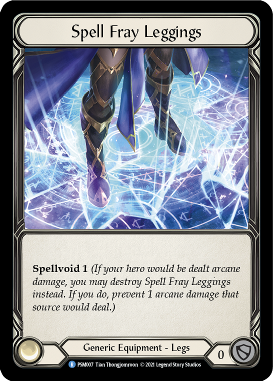 Spell Fray Leggings [PSM007] (Monarch Prism Blitz Deck) | Good Games Cannington
