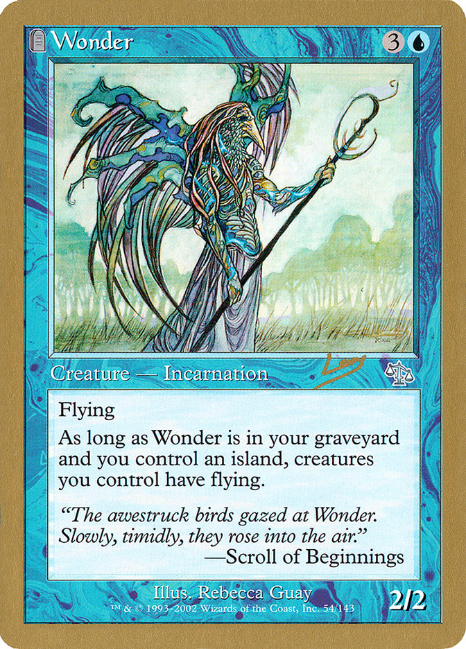 Wonder (Raphael Levy) [World Championship Decks 2002] | Good Games Cannington
