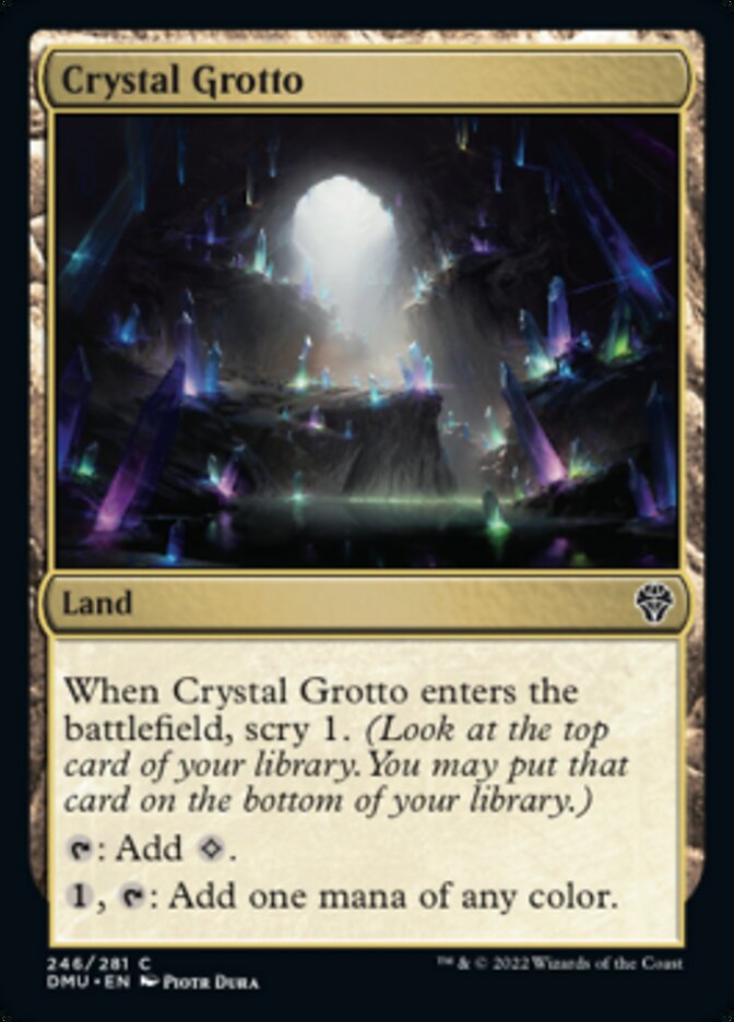 Crystal Grotto [Dominaria United] | Good Games Cannington
