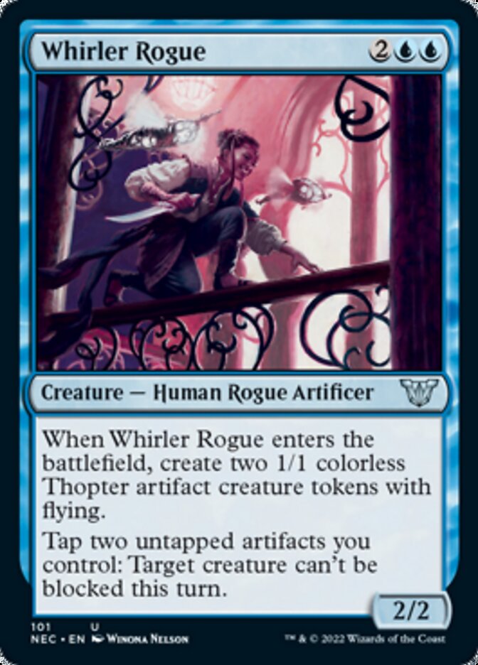 Whirler Rogue [Kamigawa: Neon Dynasty Commander] | Good Games Cannington