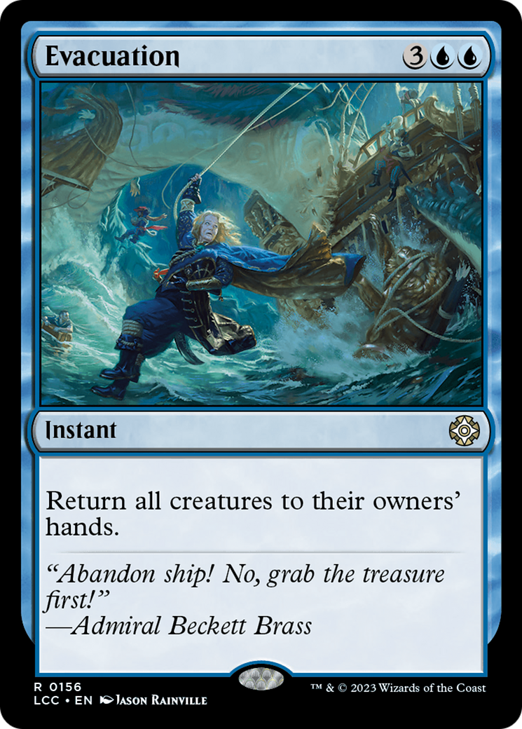 Evacuation [The Lost Caverns of Ixalan Commander] | Good Games Cannington