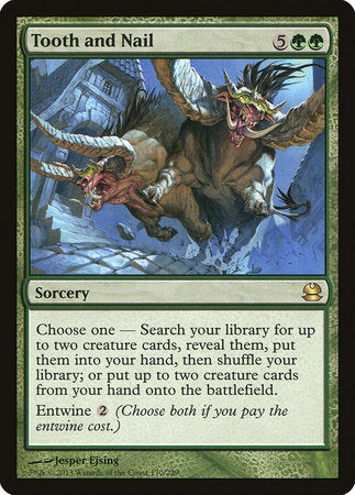 Tooth and Nail [Modern Masters] | Good Games Cannington