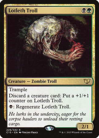 Lotleth Troll [Commander 2015] | Good Games Cannington