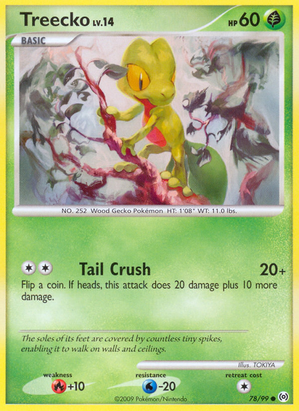 Treecko (78/99) [Platinum: Arceus] | Good Games Cannington