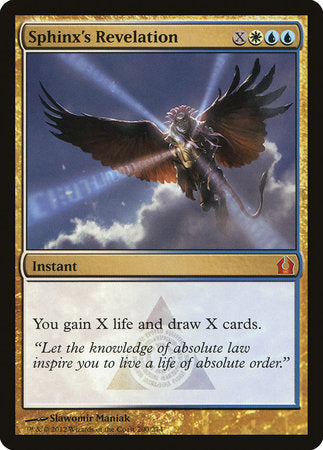 Sphinx's Revelation [Return to Ravnica] | Good Games Cannington