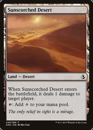 Sunscorched Desert [Amonkhet] | Good Games Cannington