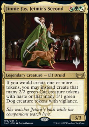 Jinnie Fay, Jetmir's Second (Promo Pack) [Streets of New Capenna Promos] | Good Games Cannington