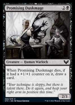 Promising Duskmage [Strixhaven: School of Mages] | Good Games Cannington