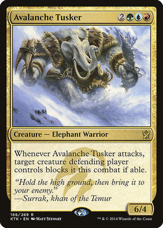 Avalanche Tusker [Khans of Tarkir] | Good Games Cannington
