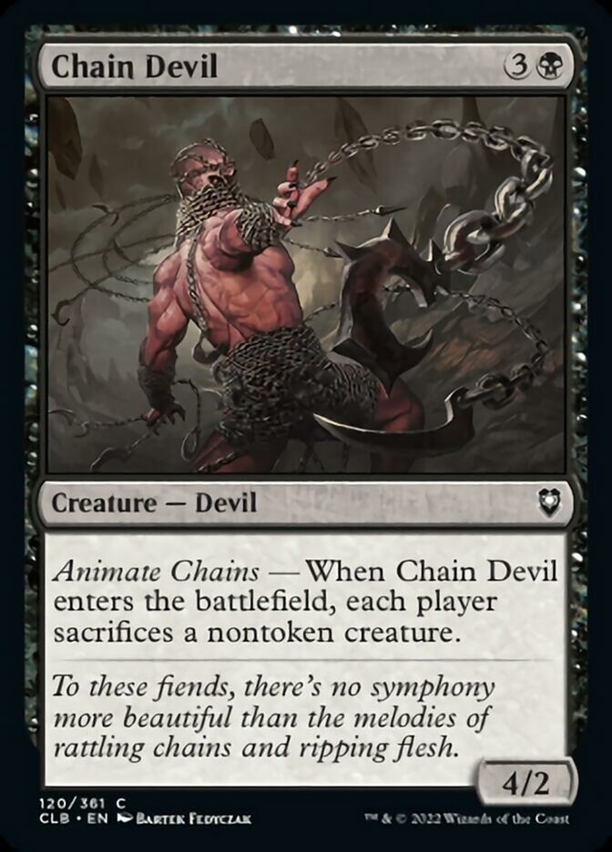 Chain Devil [Commander Legends: Battle for Baldur's Gate] | Good Games Cannington
