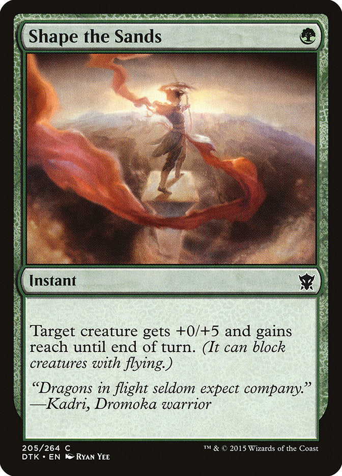 Shape the Sands [Dragons of Tarkir] | Good Games Cannington