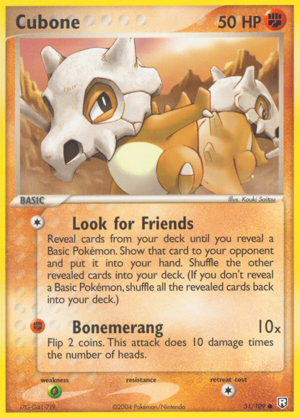 Cubone (51/109) [EX: Team Rocket Returns] | Good Games Cannington