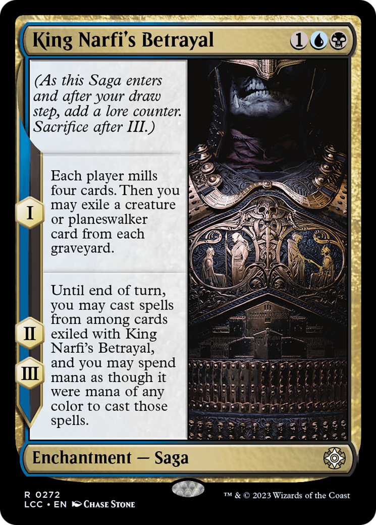 King Narfi's Betrayal [The Lost Caverns of Ixalan Commander] | Good Games Cannington