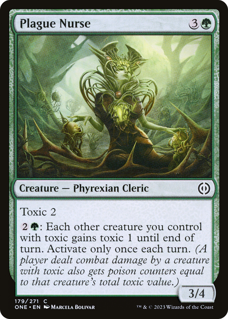 Plague Nurse [Phyrexia: All Will Be One] | Good Games Cannington