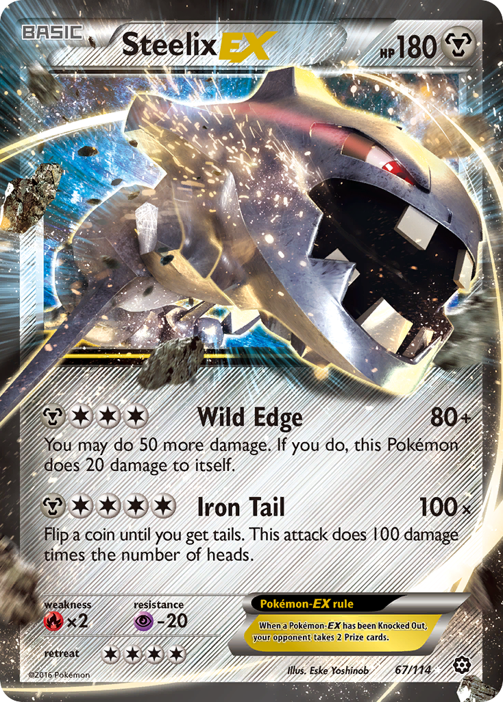 Steelix EX (67/114) [XY: Steam Siege] | Good Games Cannington