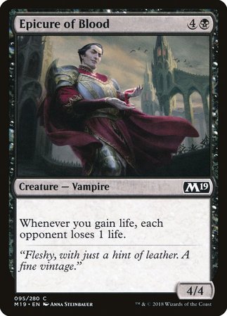Epicure of Blood [Core Set 2019] | Good Games Cannington