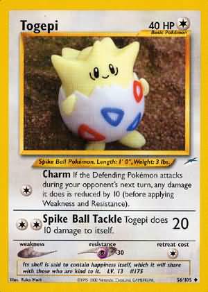 Togepi (56/105) [Neo Destiny Unlimited] | Good Games Cannington