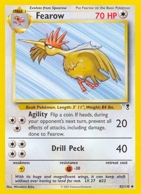 Fearow (42/110) [Legendary Collection] | Good Games Cannington