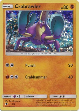 Crabrawler (7/12) [McDonald's Promos: 2017 Collection] | Good Games Cannington