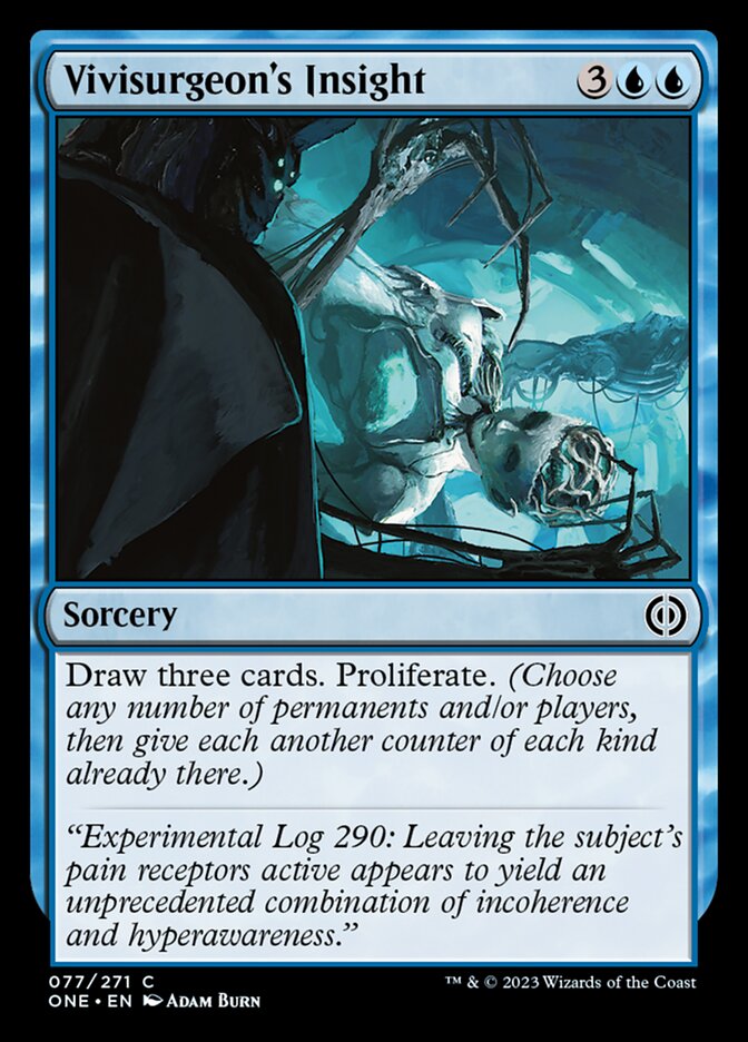 Vivisurgeon's Insight [Phyrexia: All Will Be One] | Good Games Cannington