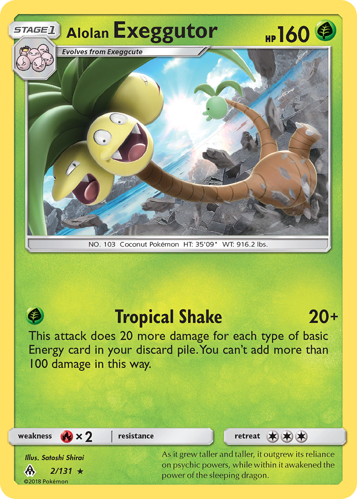 Alolan Exeggutor (2/131) [Sun & Moon: Forbidden Light] | Good Games Cannington