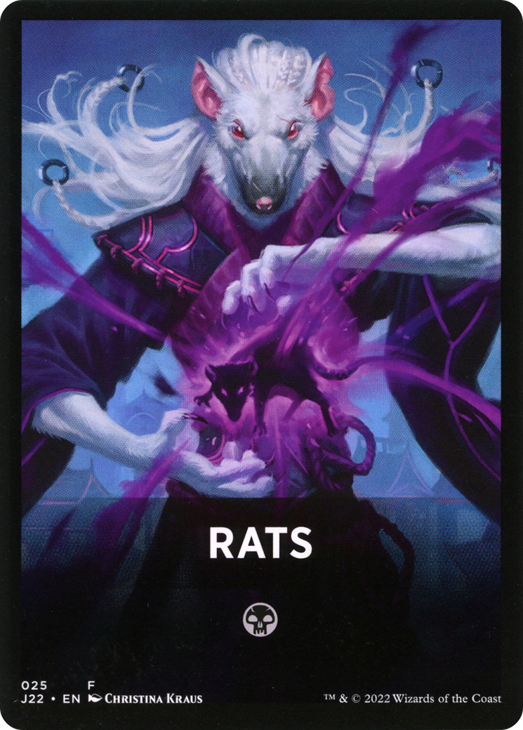 Rats Theme Card [Jumpstart 2022 Front Cards] | Good Games Cannington