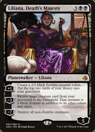 Liliana, Death's Majesty [Amonkhet] | Good Games Cannington