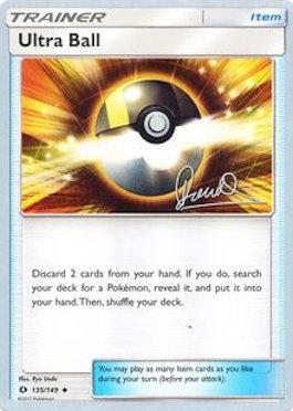 Ultra Ball (135/149) (Infinite Force - Diego Cassiraga) [World Championships 2017] | Good Games Cannington