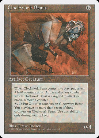 Clockwork Beast [Fourth Edition] | Good Games Cannington