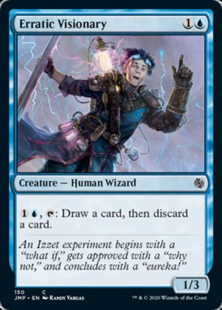 Erratic Visionary [Jumpstart] | Good Games Cannington