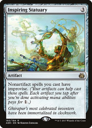Inspiring Statuary [Aether Revolt] | Good Games Cannington