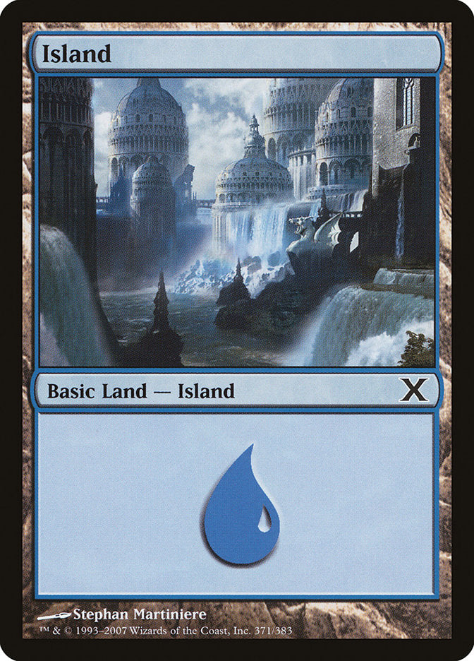 Island (371) [Tenth Edition] | Good Games Cannington