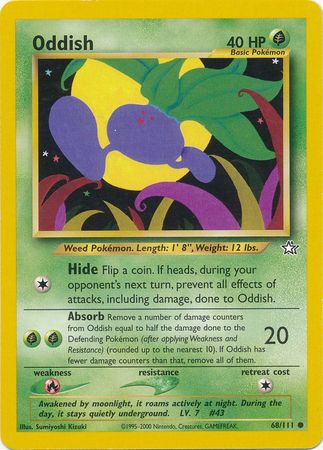 Oddish (68/111) [Neo Genesis Unlimited] | Good Games Cannington