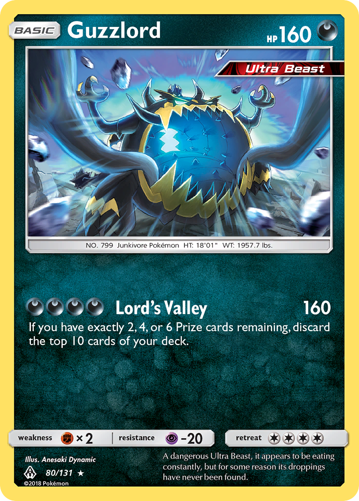 Guzzlord (80/131) [Sun & Moon: Forbidden Light] | Good Games Cannington