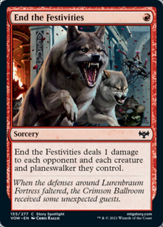 End the Festivities [Innistrad: Crimson Vow] | Good Games Cannington