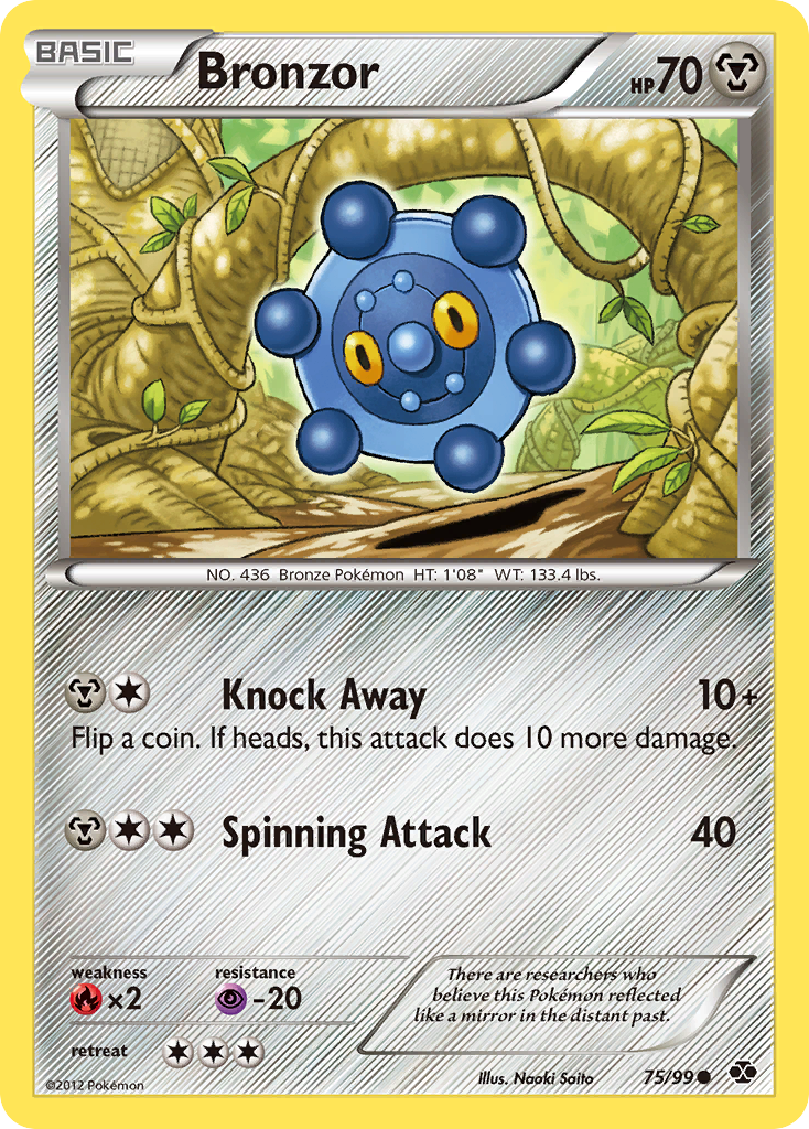 Bronzor (75/99) [Black & White: Next Destinies] | Good Games Cannington