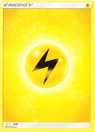 Lightning Energy (3/30) [Sun & Moon: Trainer Kit - Alolan Raichu] | Good Games Cannington