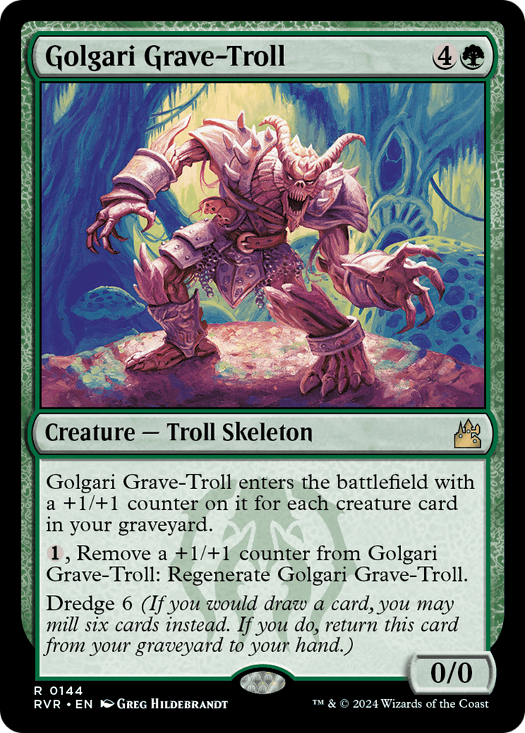 Golgari Grave-Troll [Ravnica Remastered] | Good Games Cannington