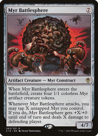 Myr Battlesphere [Commander 2016] | Good Games Cannington