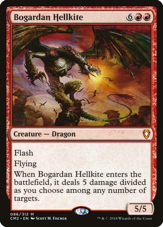 Bogardan Hellkite [Commander Anthology Volume II] | Good Games Cannington