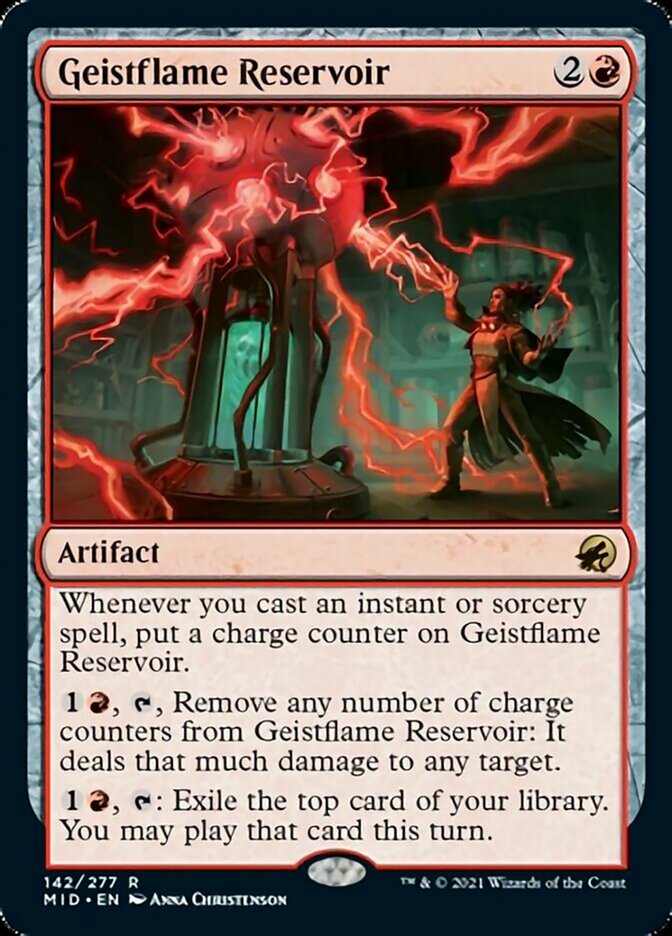 Geistflame Reservoir [Innistrad: Midnight Hunt] | Good Games Cannington