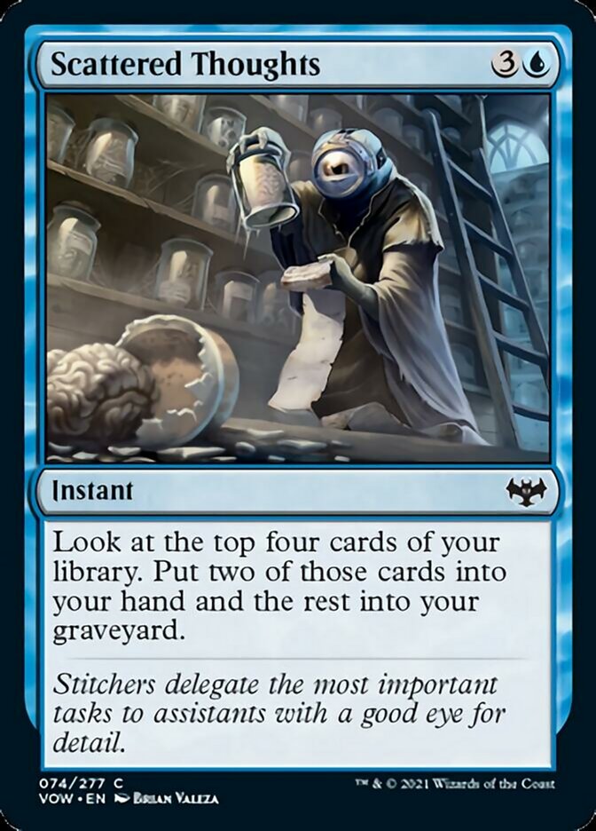 Scattered Thoughts [Innistrad: Crimson Vow] | Good Games Cannington