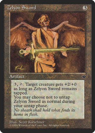 Zelyon Sword [Fallen Empires] | Good Games Cannington