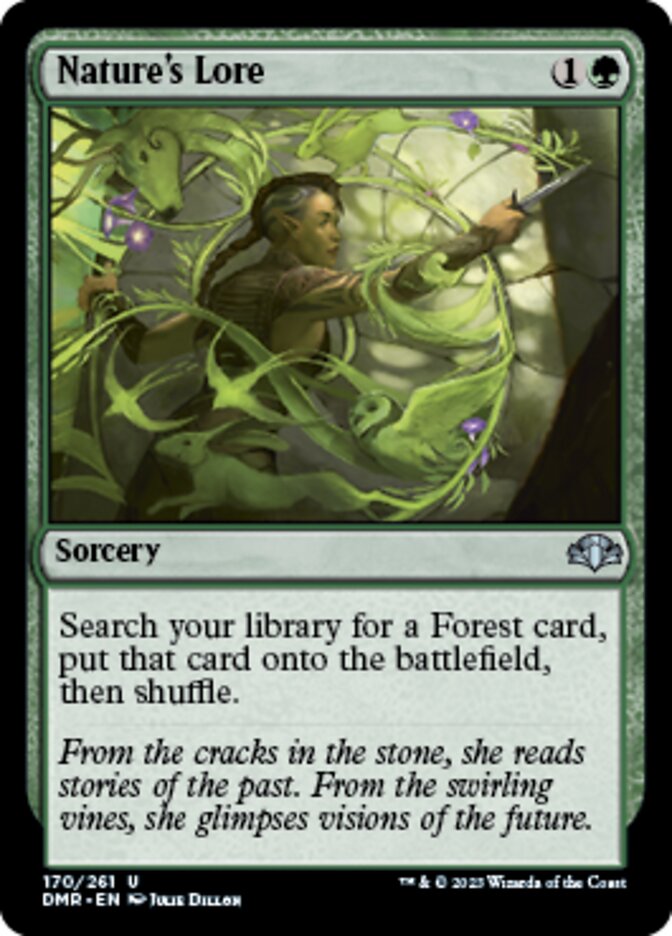 Nature's Lore [Dominaria Remastered] | Good Games Cannington
