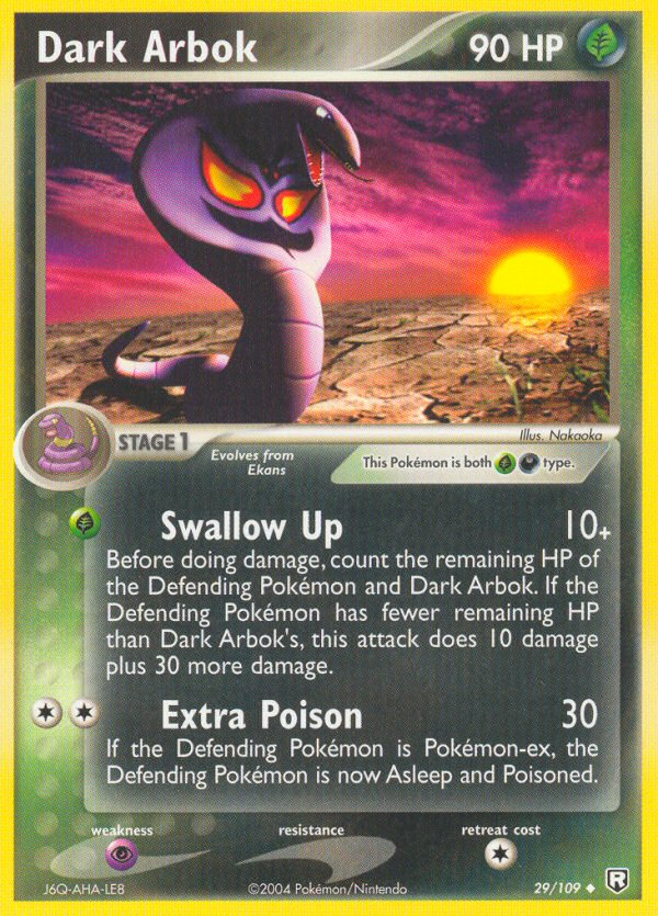 Dark Arbok (29/109) [EX: Team Rocket Returns] | Good Games Cannington