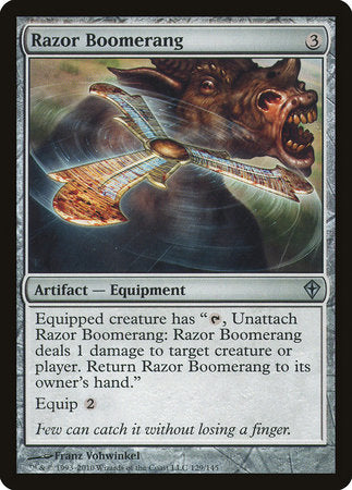 Razor Boomerang [Worldwake] | Good Games Cannington