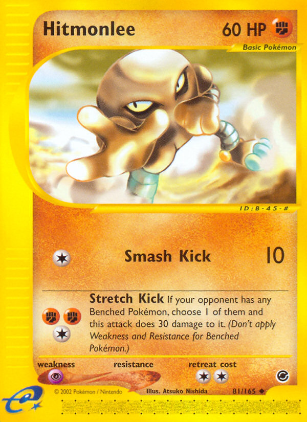 Hitmonlee (81/165) [Expedition: Base Set] | Good Games Cannington