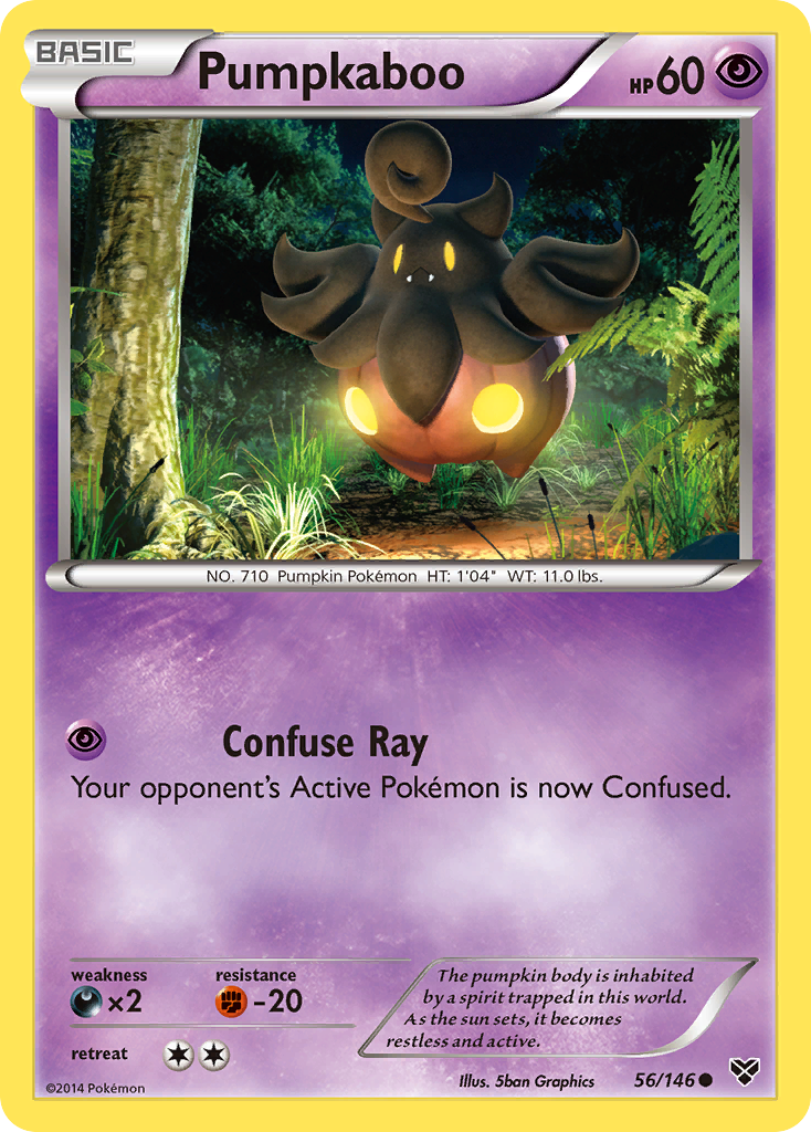 Pumpkaboo (56/146) [XY: Base Set] | Good Games Cannington